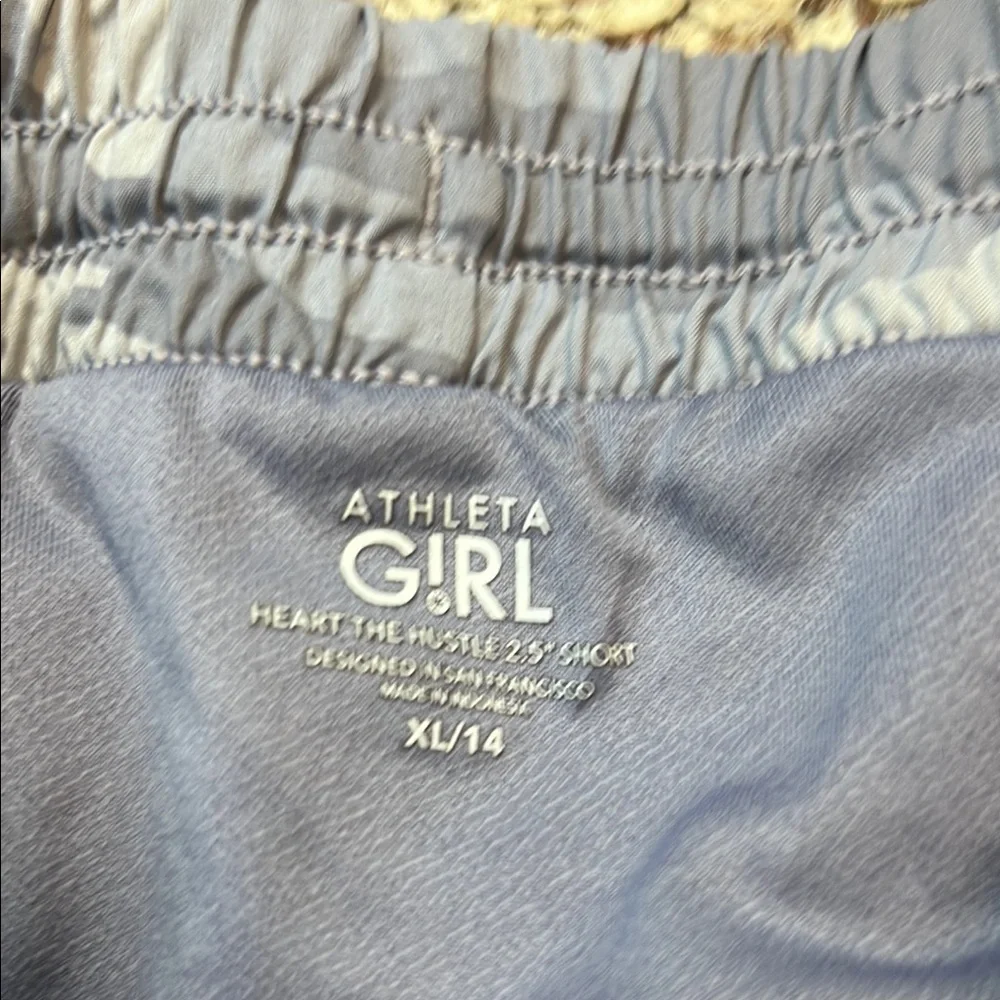 Athleta Girl‎ Gray Camouflage Shorts
